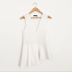 ZARA Asymetrical Stretch Top
